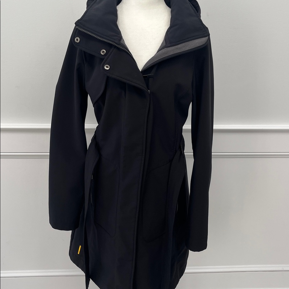 Lole Black Hooded Coat - Picture 12 of 16